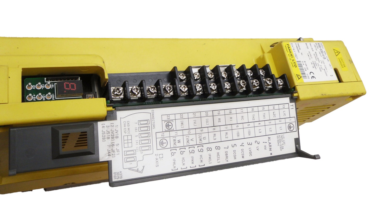 FANUC A06B-6089-H105 /D AC SERVO AMPLIFIER UNIT 200-230V 50/60HZ 3PH 17A
