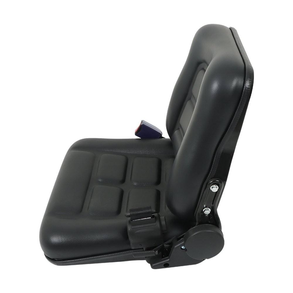 Universal Adjustable Forklift Tractor Seat Suspension Seat w/Safety Belt