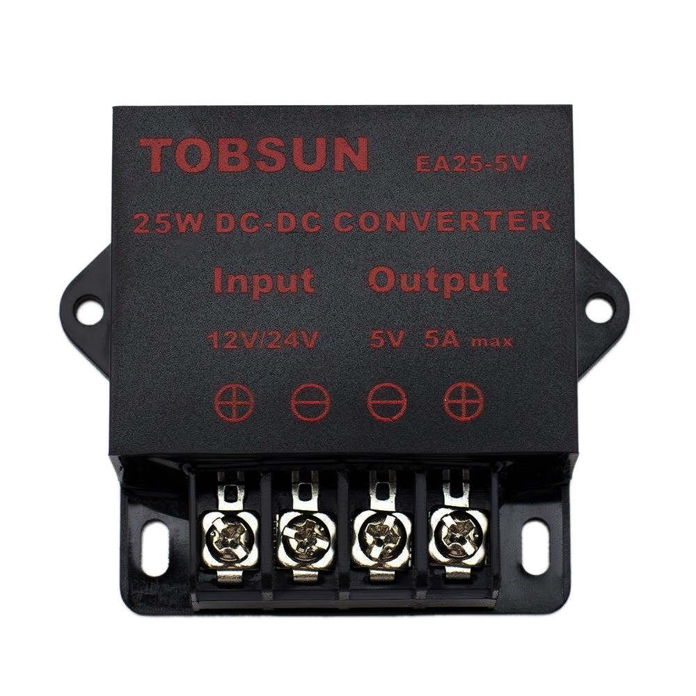 DC-DC Step Down Converter 12V/ 24V to 5V 5A Transformer Power Regulator Module