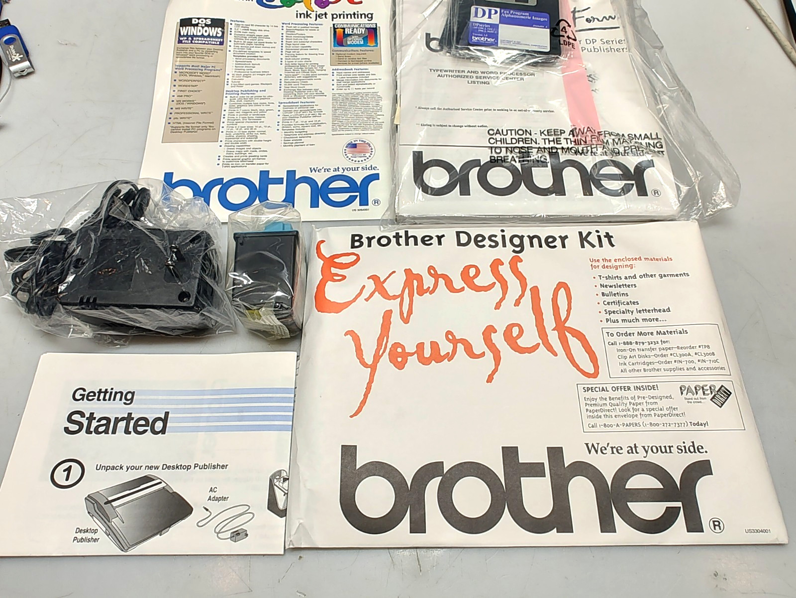 BNIB MINT BROTHER DP-530CJ Desktop Publisher NEVER USED, FULL SET