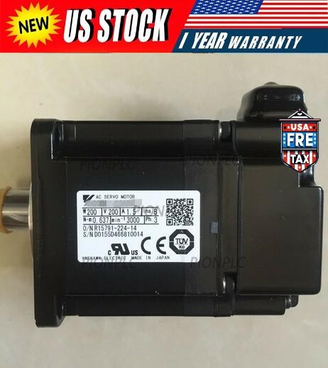 Yaskawa SGMJV-02A3A-SU11 Servo Motor 1PC New Expedited Shipping SGMJV02A3ASU11