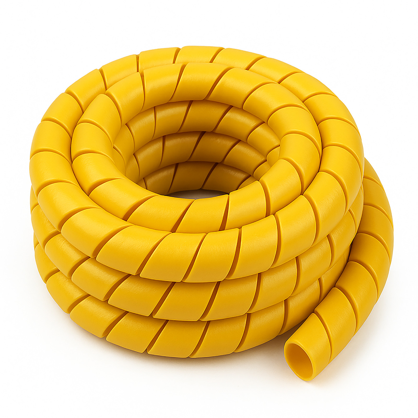 Heavy Duty (HDPE) Spiral Wrap – 1/2″ to 5″ Size Options – Protect Hoses & Cables