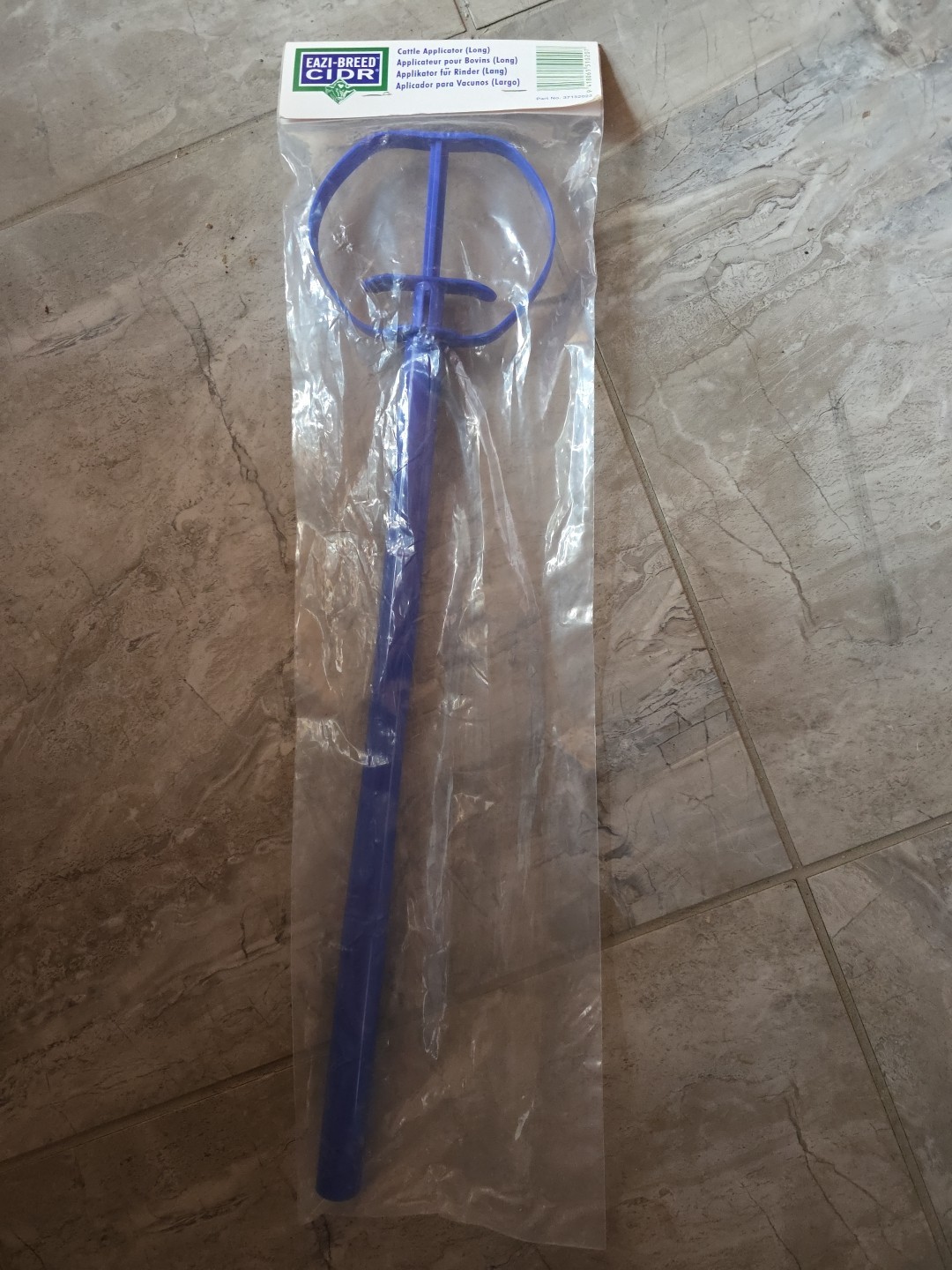 EAZI BREED CIDR Applicator BLUE for use with Eazi-Breed CIDRs