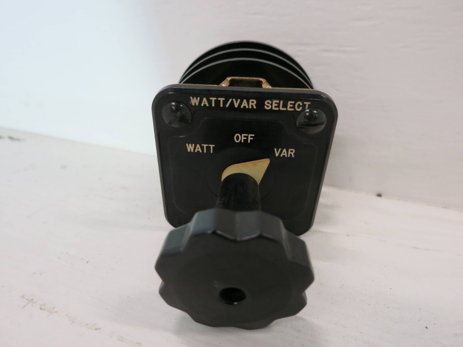 Electroswitch 2407C WATT/VAR Select 3 Position Selector Rotary Switch Series 24