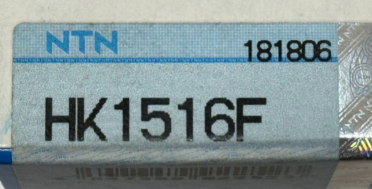LOT OF 4 NEW IN BOX NTN HK1516F Needle Roller Bearing