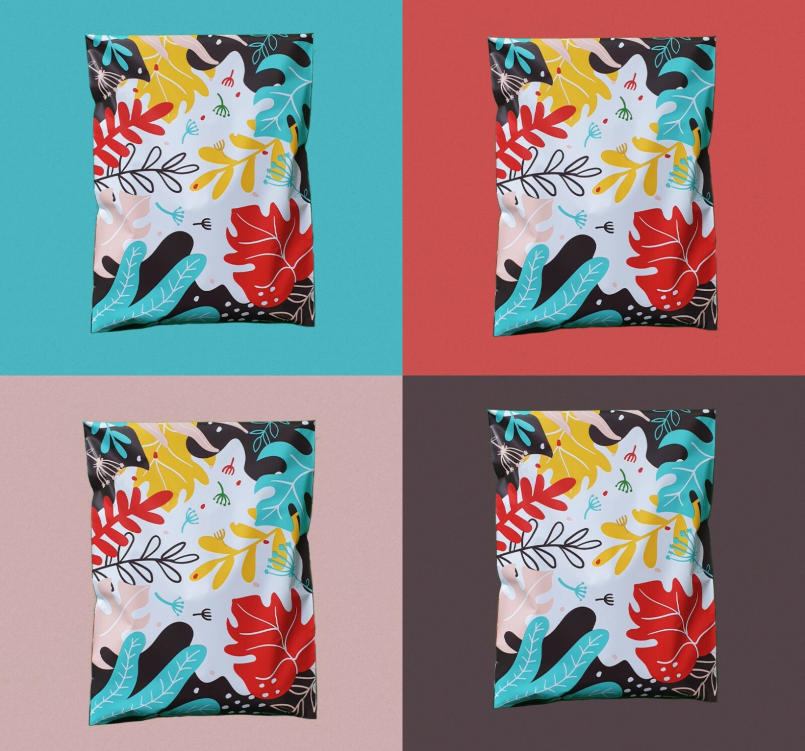 10×13 Poly Mailers Designer Self Adhesive Shipping Envelope Bags Choose design