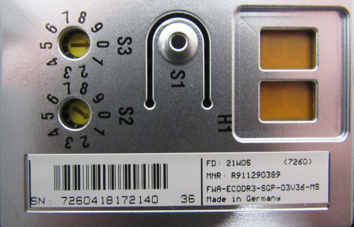 REFURBISHED REXROTH R911279427 SERVO DRIVE DKC02.3-040-7-FW R911290389