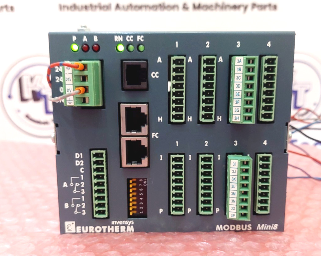 Eurotherm Modbus Mini 8 MINI8/8LP/OPRG/MODBUS/C/TC8/TC8/DO8/STD/60/NONE/ENG/NONE