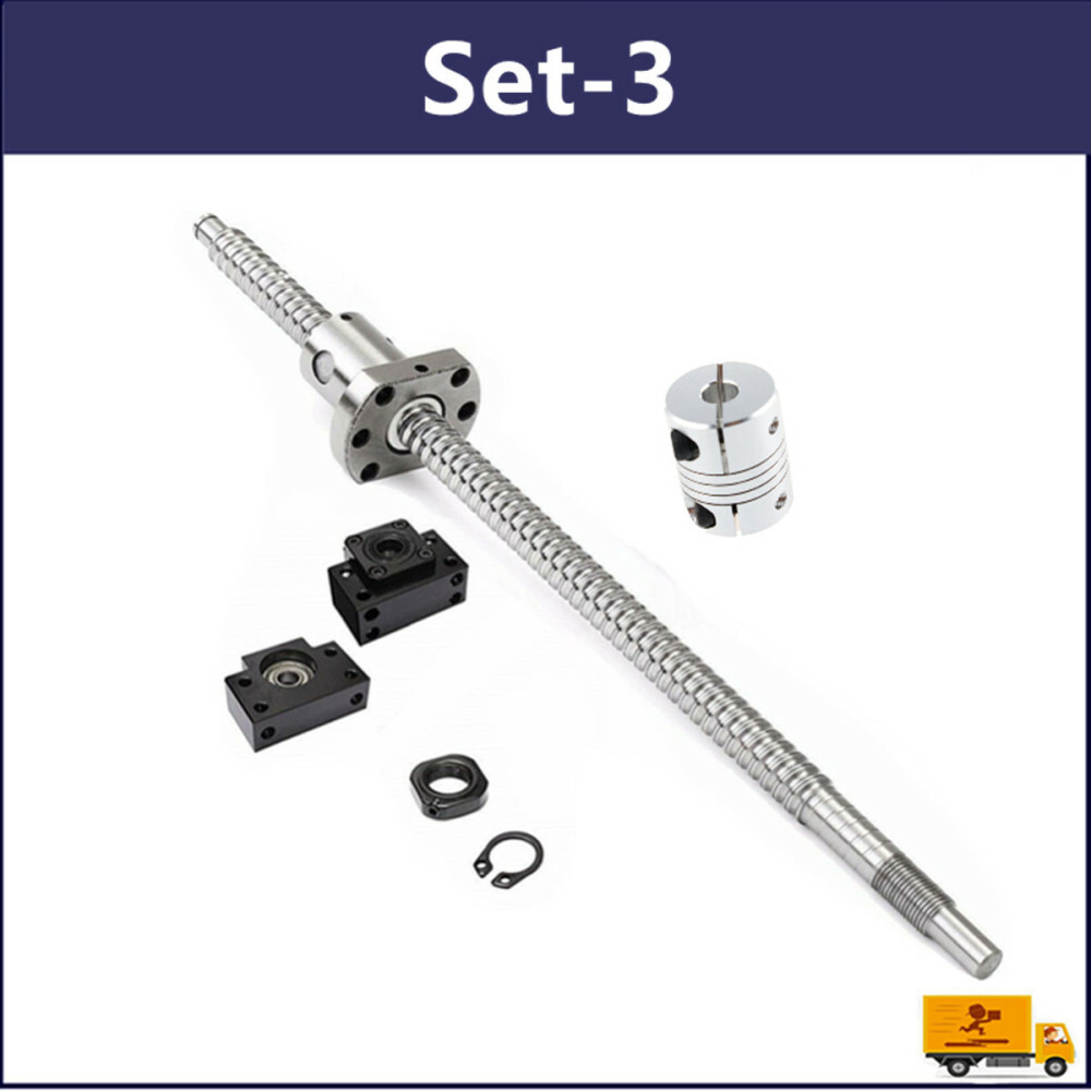 BallScrew SFU1605/SFU1204/SFU2005/2505/1610/1604 End Machine&Housing&Support kit
