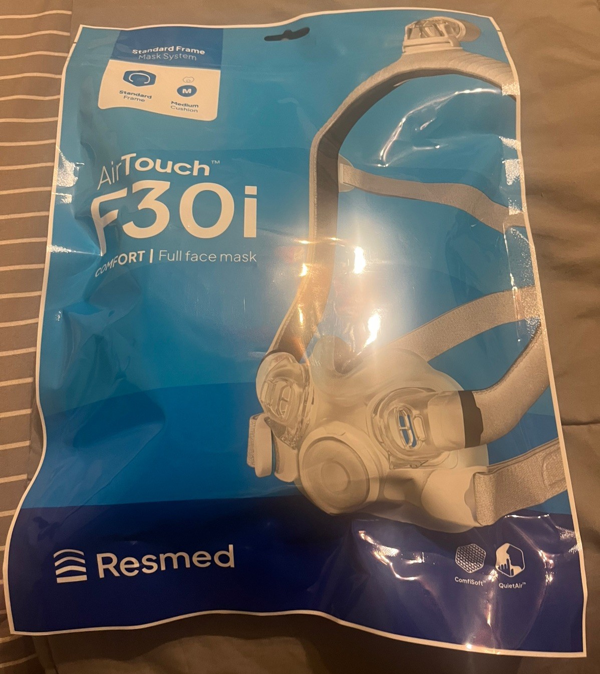 AirTouch F30i COMFORT QA SYS M/STD. Unscented 1.00 Count NEW PRODUCT SEALED BAG