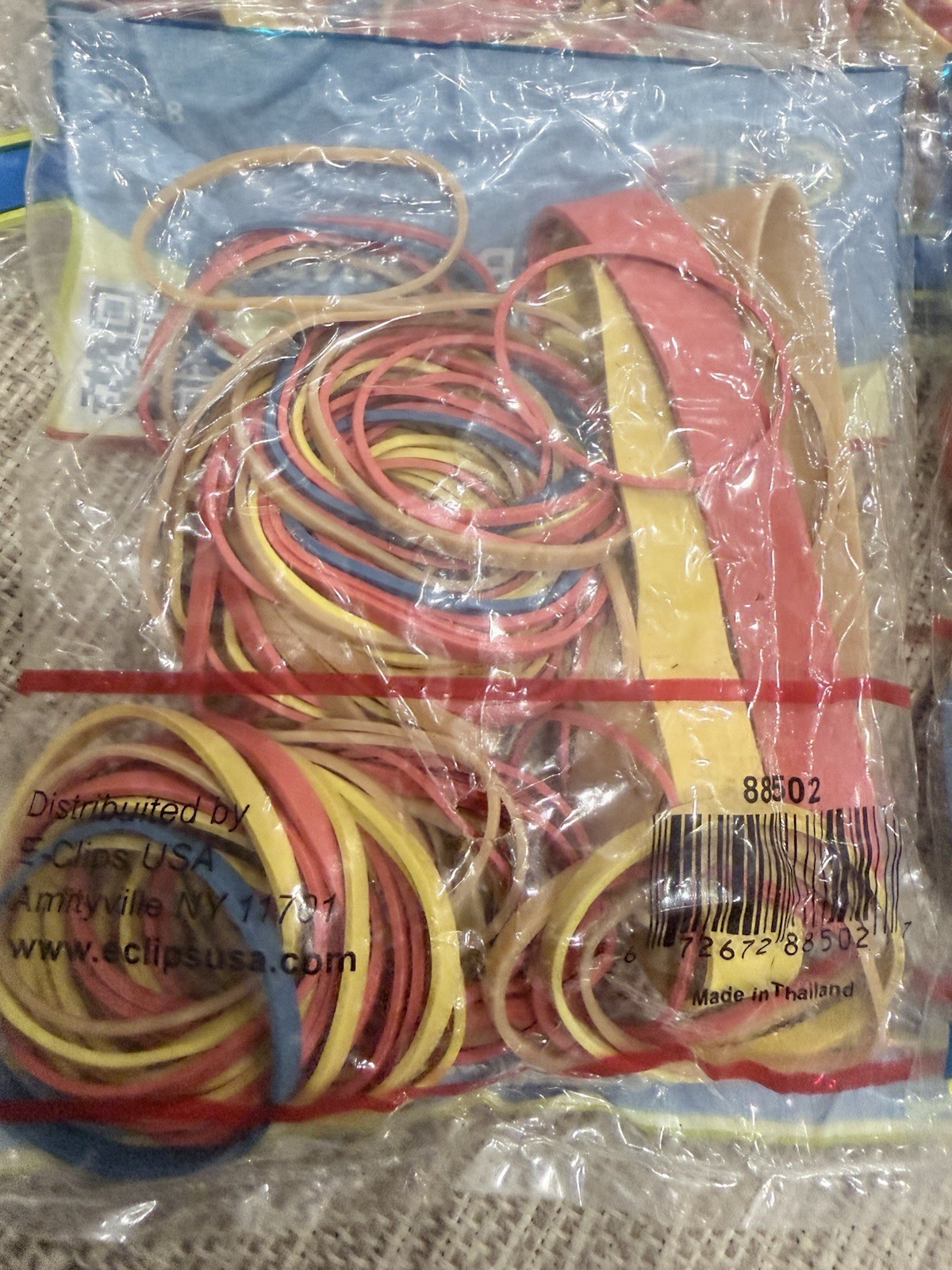 Rubber Bands Assorted Sizes 0.5 lb WT Strong Elastic Bands for Home, Office Etc