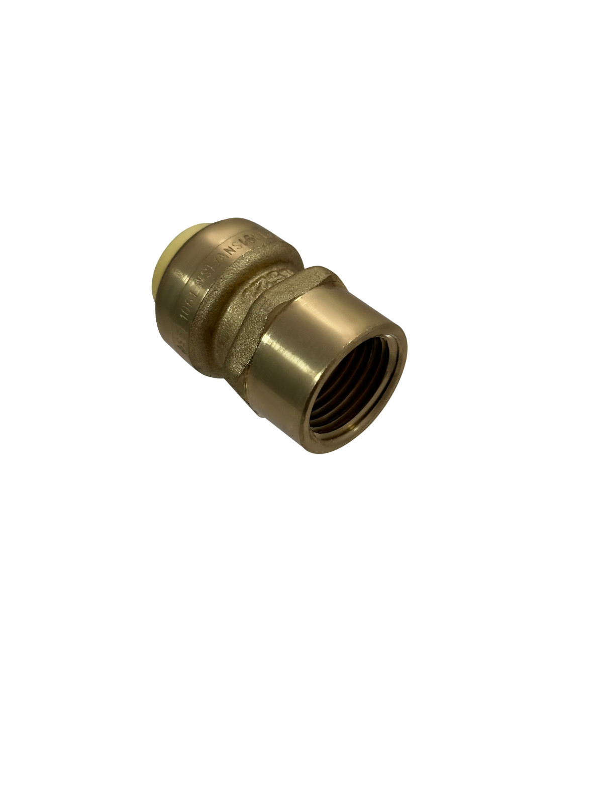 5 PIECES 1/2″ PUSH FIT X 1/2″ FEMALE ADAPTERS – LEAD FREE BRASS