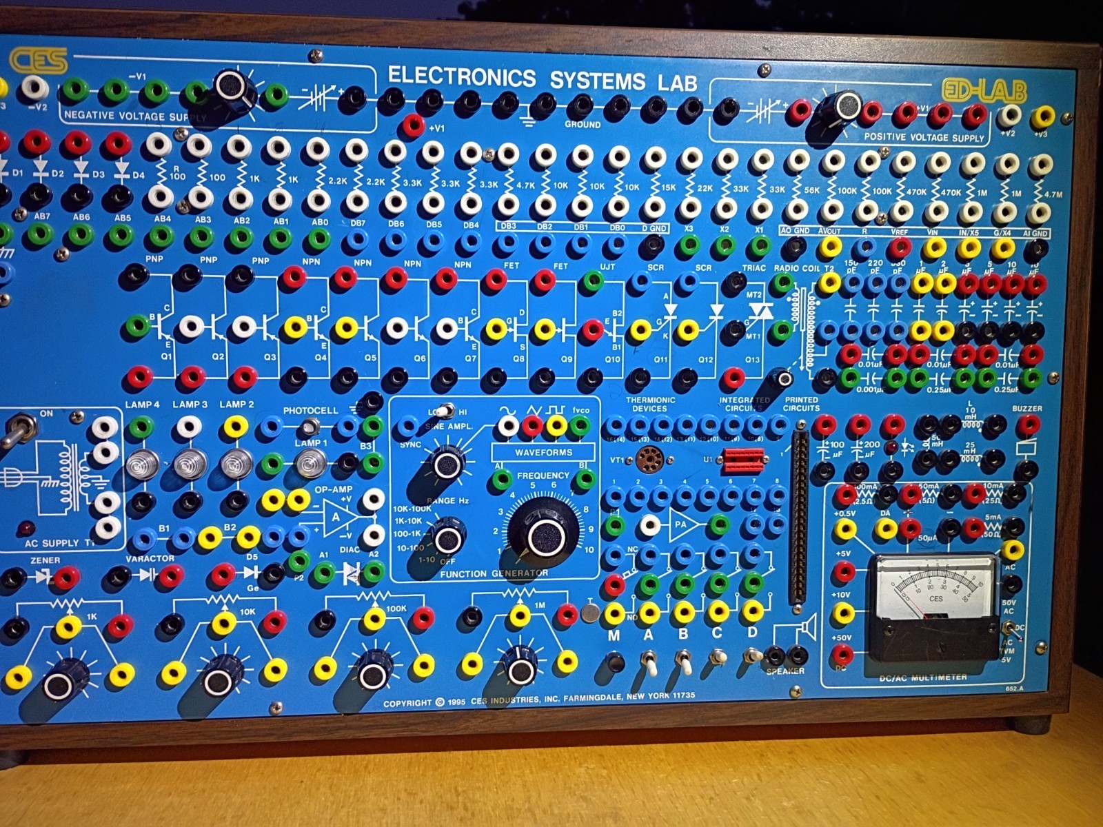 CES Digital Analog Trainer System Lab 652.A