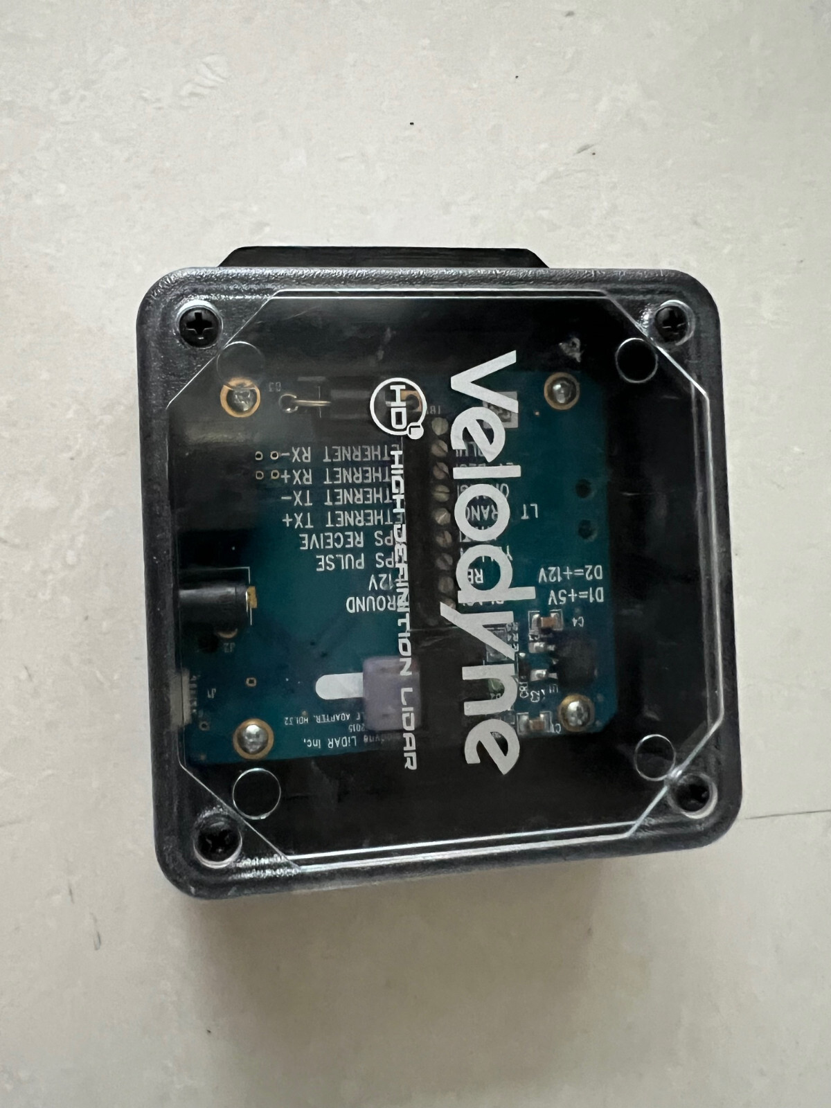 Velodyne Lidar Interface box for Ultra Puck Sensor, no cable, working