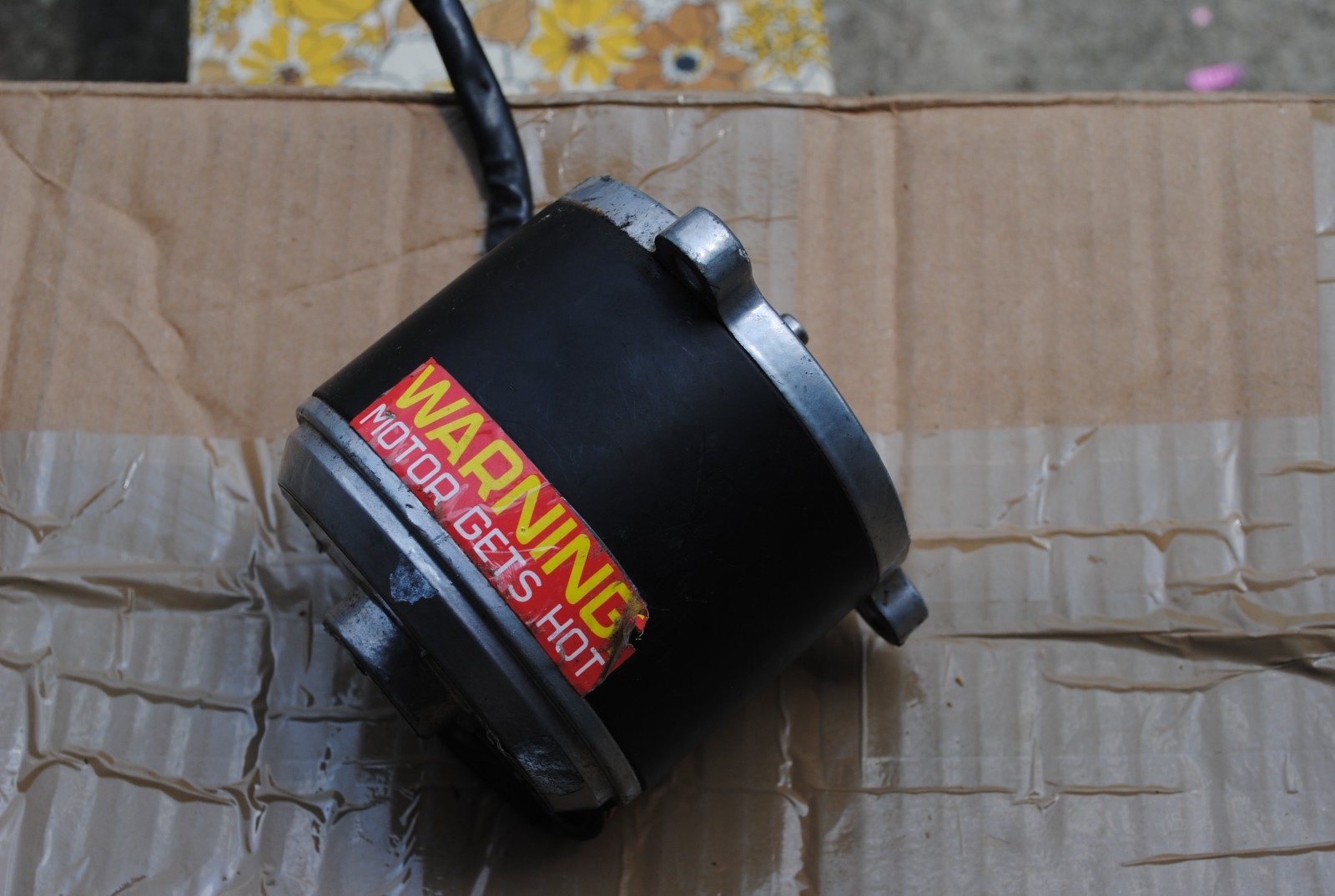 Currie Electro Drive XYD-6D 24VDC 22A CNC 2600 Rpm 350 Watt Router Motor Encoder