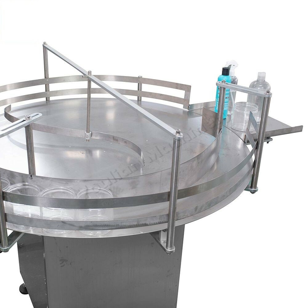 Round Bottle Unscramble Machine Turn Rotary Accumulation Table for Sorting