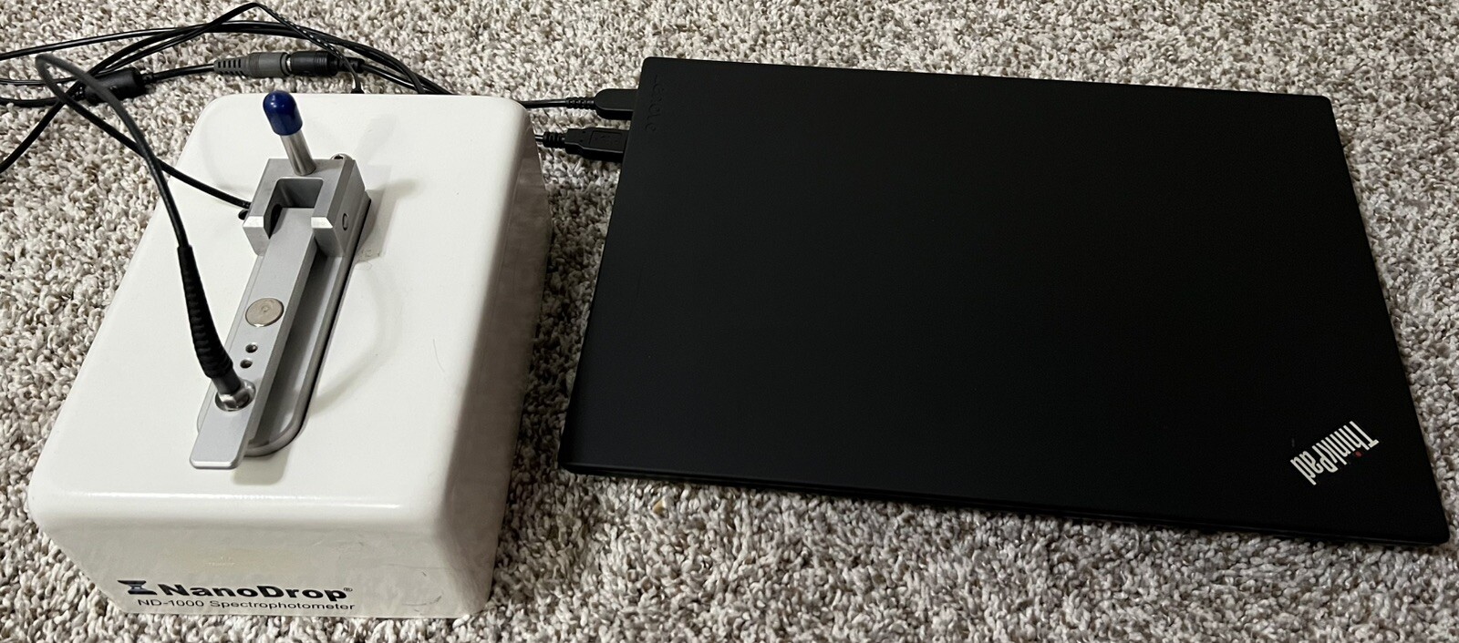 Thermo Nanodrop 1000 with Win10 Lenovo Touch Screen Laptop with 6-month warranty