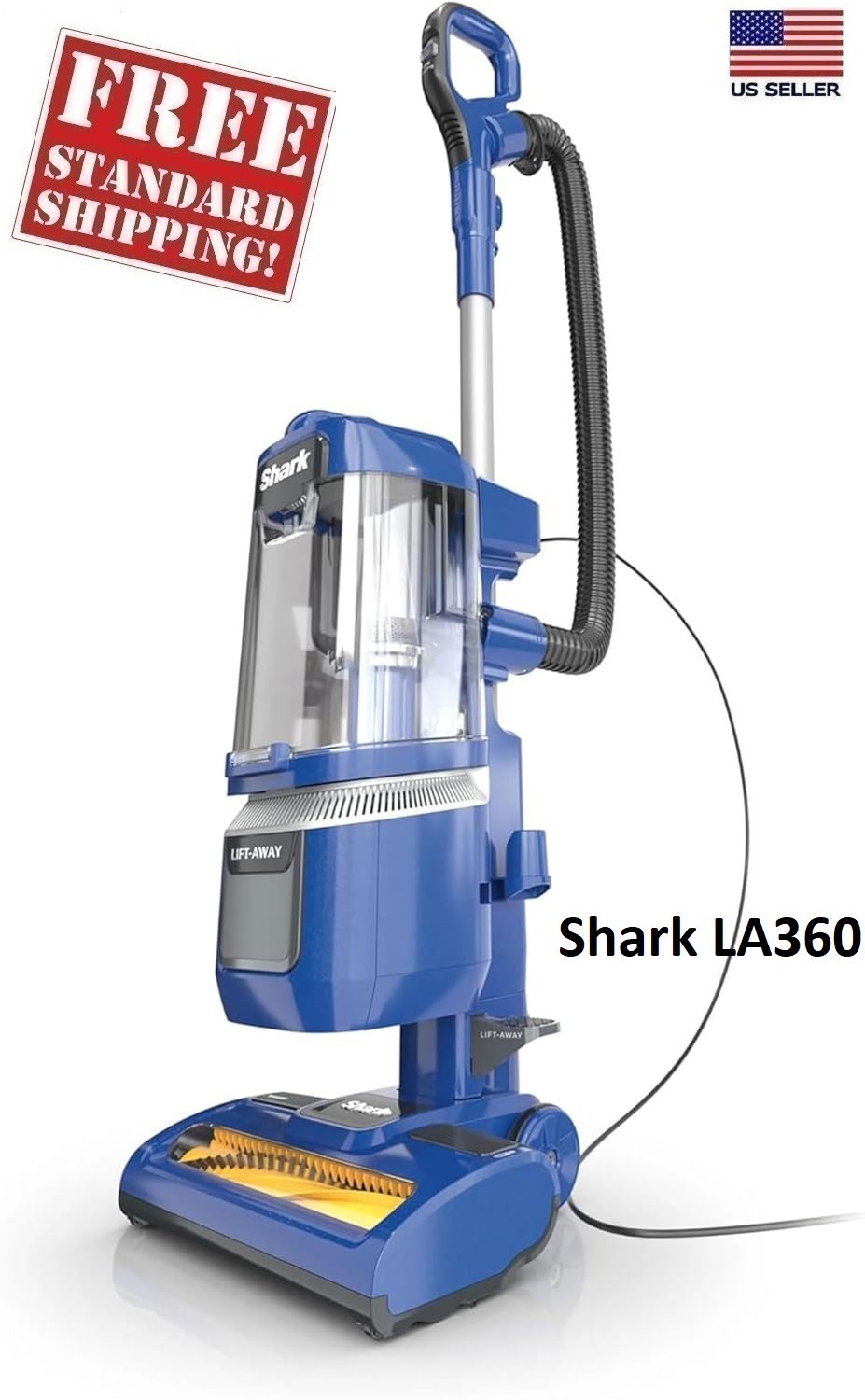 Shark LA360 Navigator Lift-Away ADV Upright Vacuum Self-Cleaning Brushroll pet