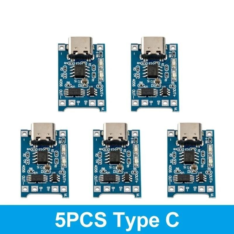 TP4056 18650 Lithium Battery Charger Module Type C Micro USB 5V 1A Board