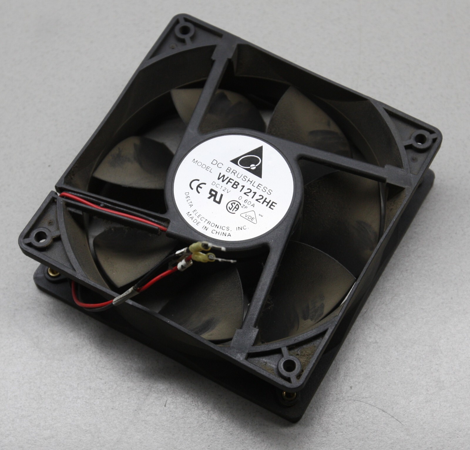 Gerber Edge 2 II Cooling Fan Electrical Panel WFB1212HE P50966B