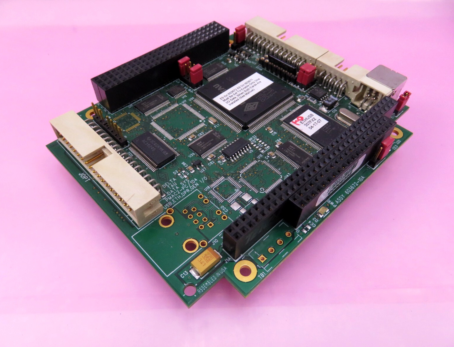 Delta Tau PMAC2-PC/104 ASSY 603672-10A Axis Motion Controller
