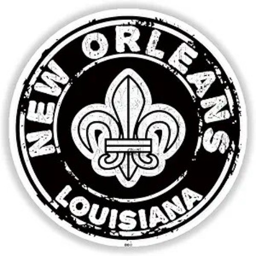 Mardi Gras Fleur De Lis Vinyl Decal Sticker 3″ for Indoor and Outdoor Use