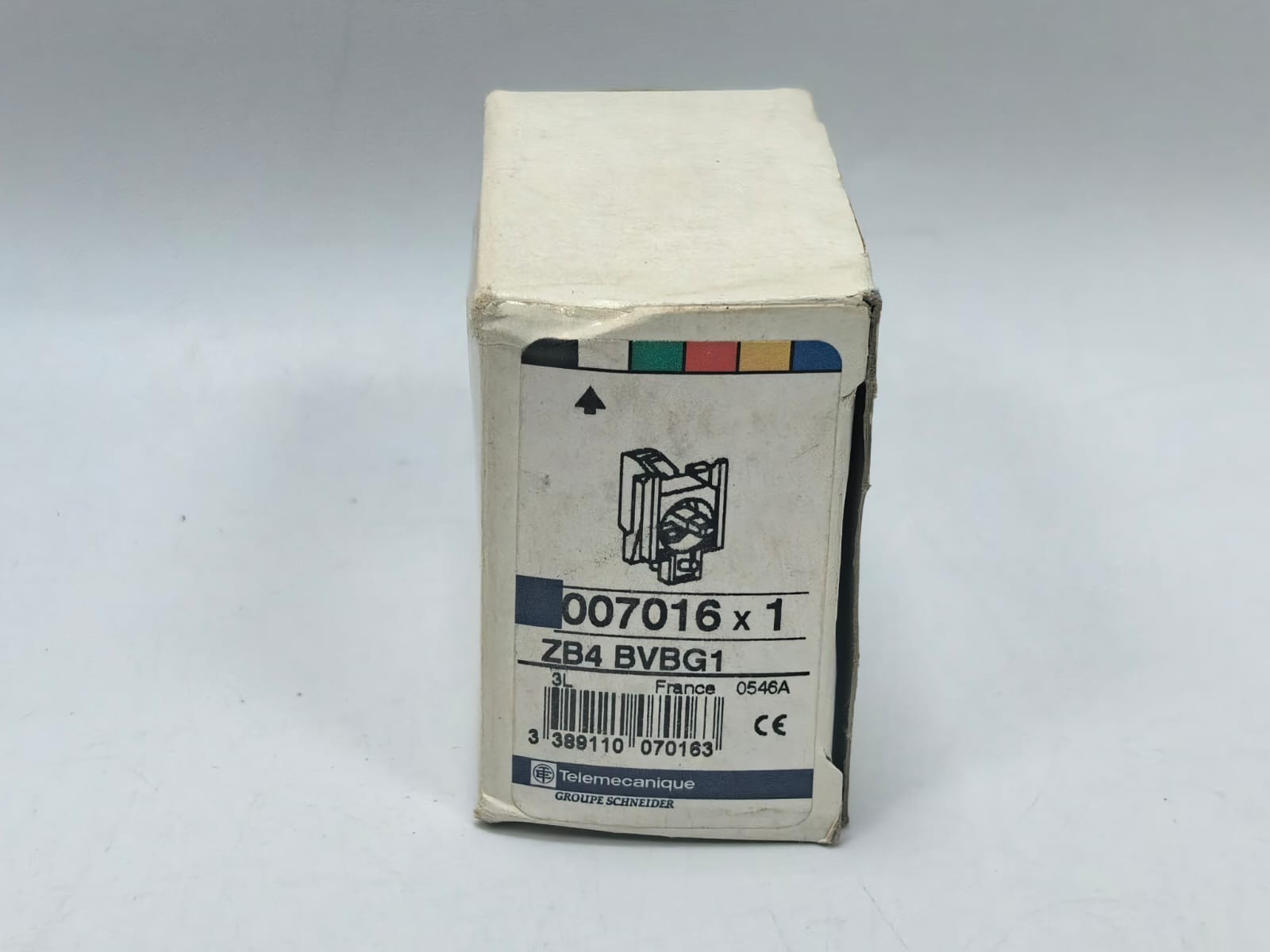 LOT 2 PCS TELEMECANIQUE ZB4 BVBG1 SERIES LIGHT BLOCK