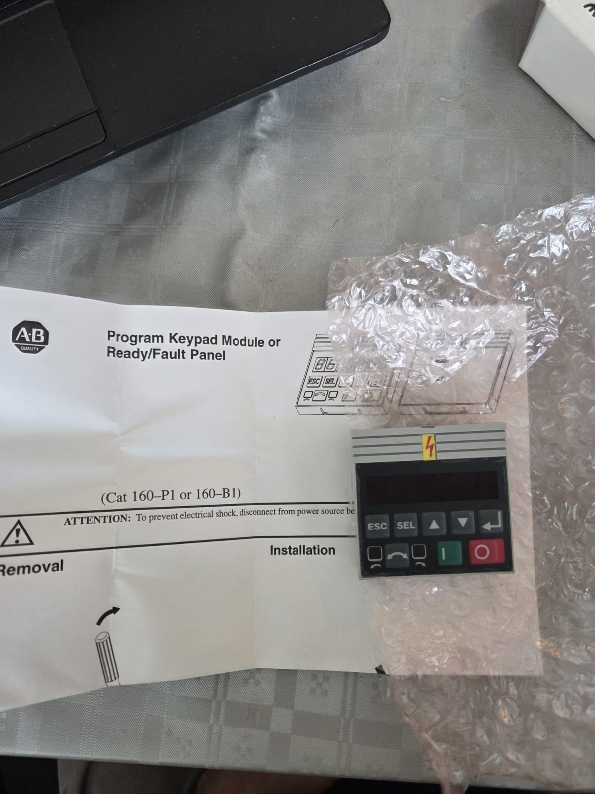 Lot of 2 Brand New Rockwell Automation Allen Bradley 160-P1 Program KeypadModule