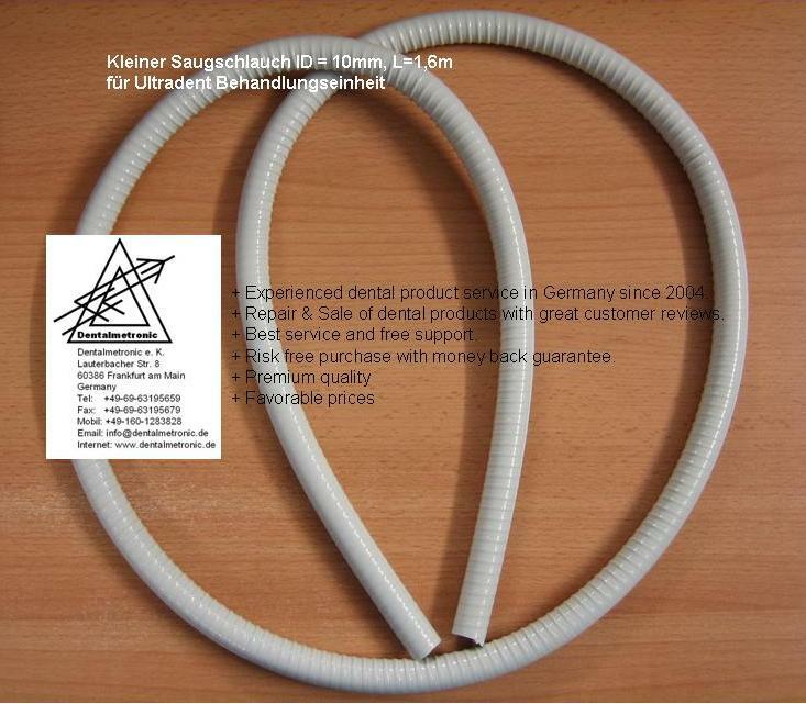 Kleiner Saugschlauch Speichelzieherschlauch passend für Ultradent ID=10mm