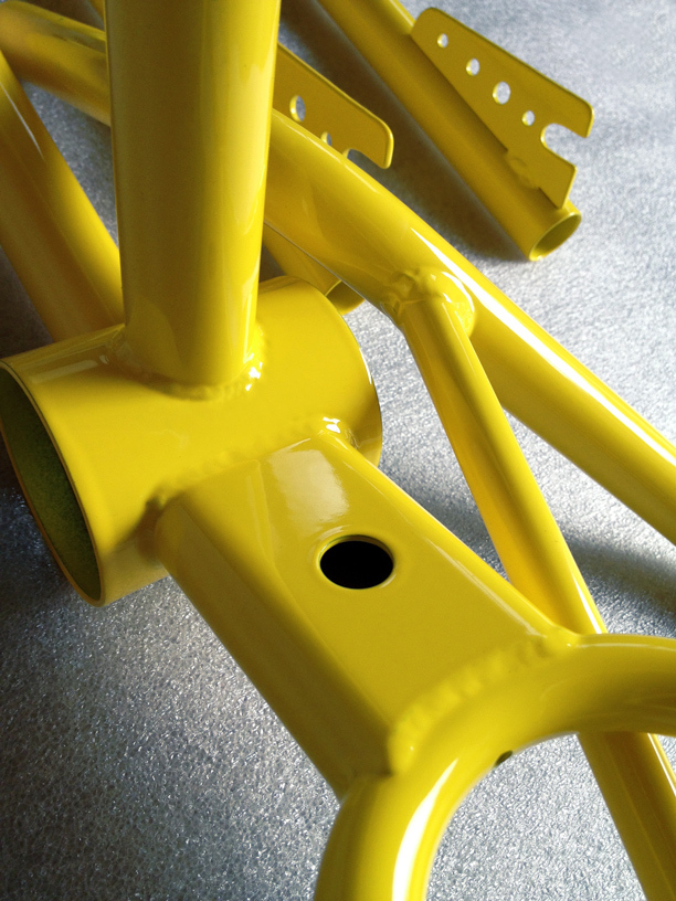 Super Durable Gloss Yellow Powder Coat Powder Coating Paint – (1LB)