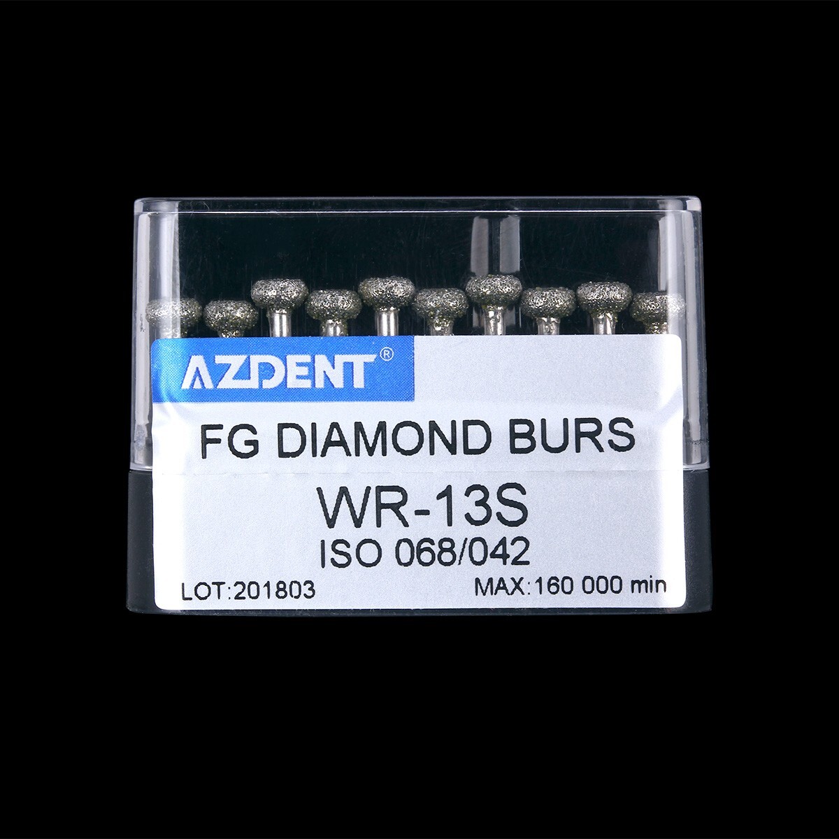 10 pcs Dental High Speed Diamond Burs Circular wheel Super Coarse Diamond Drills