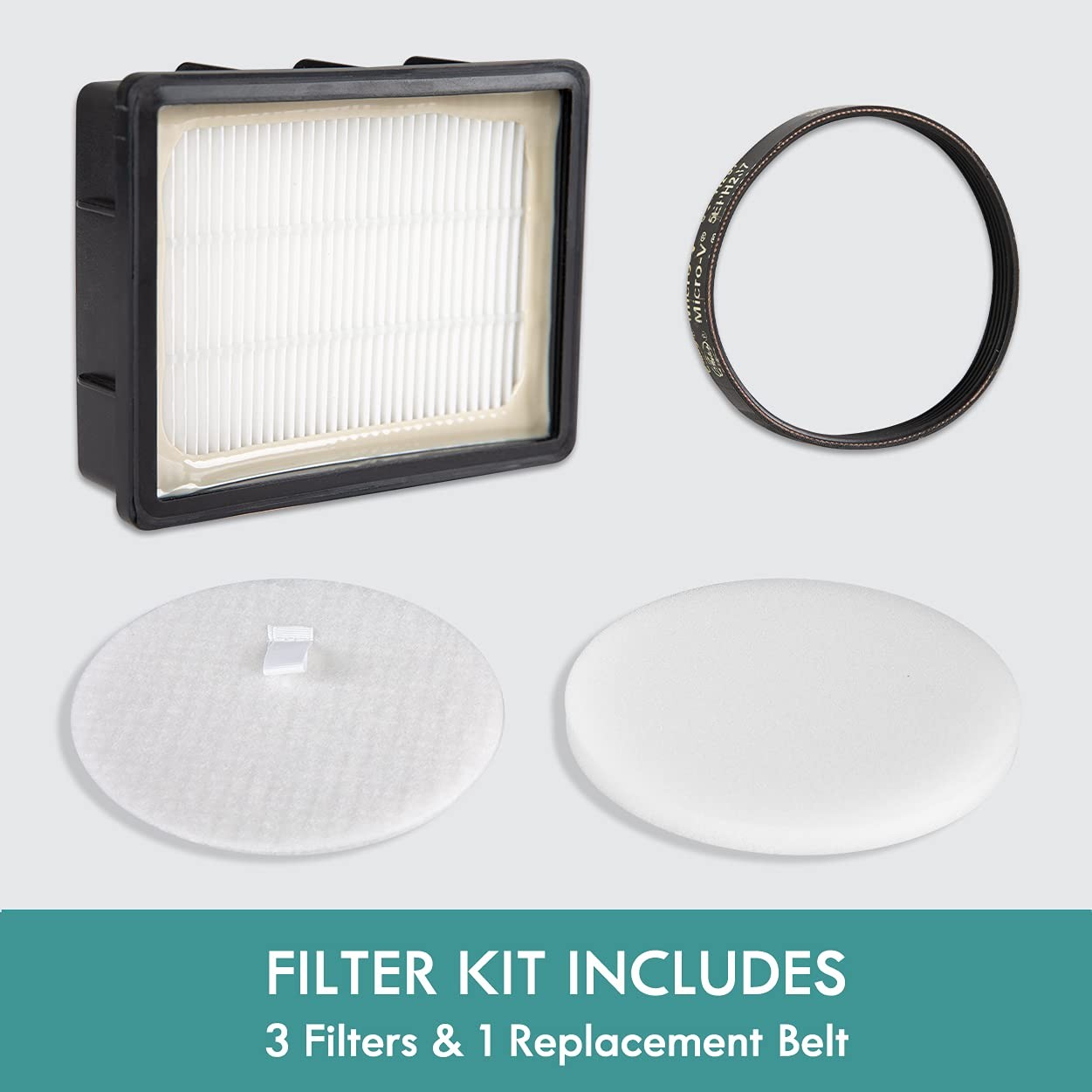 Kenmore K4010 Bagless Upright Vacuum HEPA Filter, Foam Filter, Felt Filter & Bel