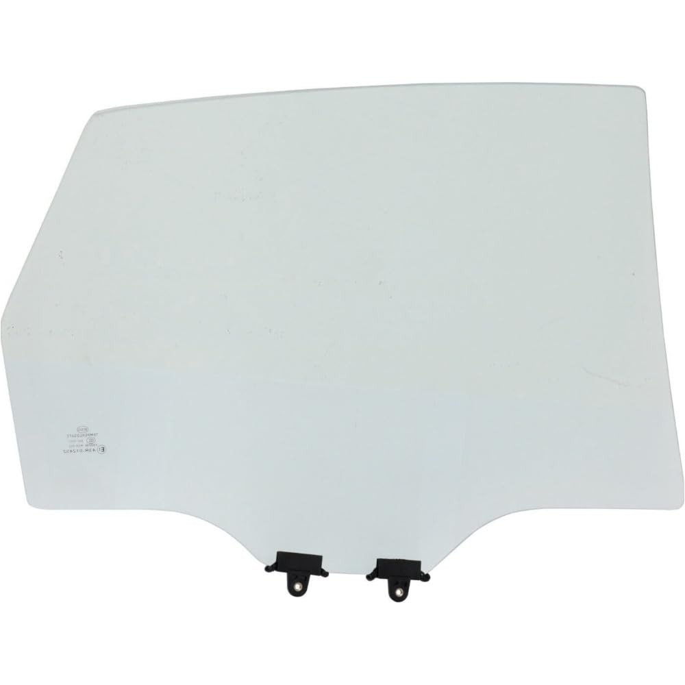 Door Glass Rear Driver Side Left for for 2013-2014 1pc