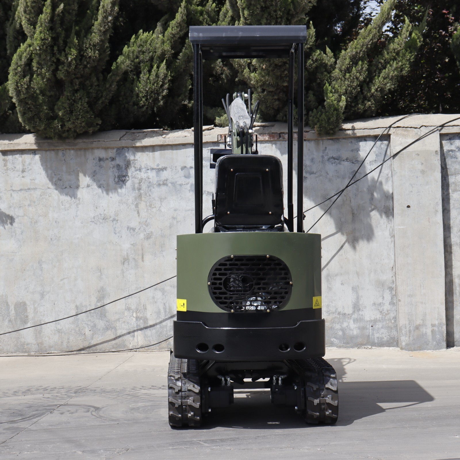 Free Ship Mini Excavator 1 Ton Digger 13.5hp Gas Tracked Crawler B&S EPA Engine