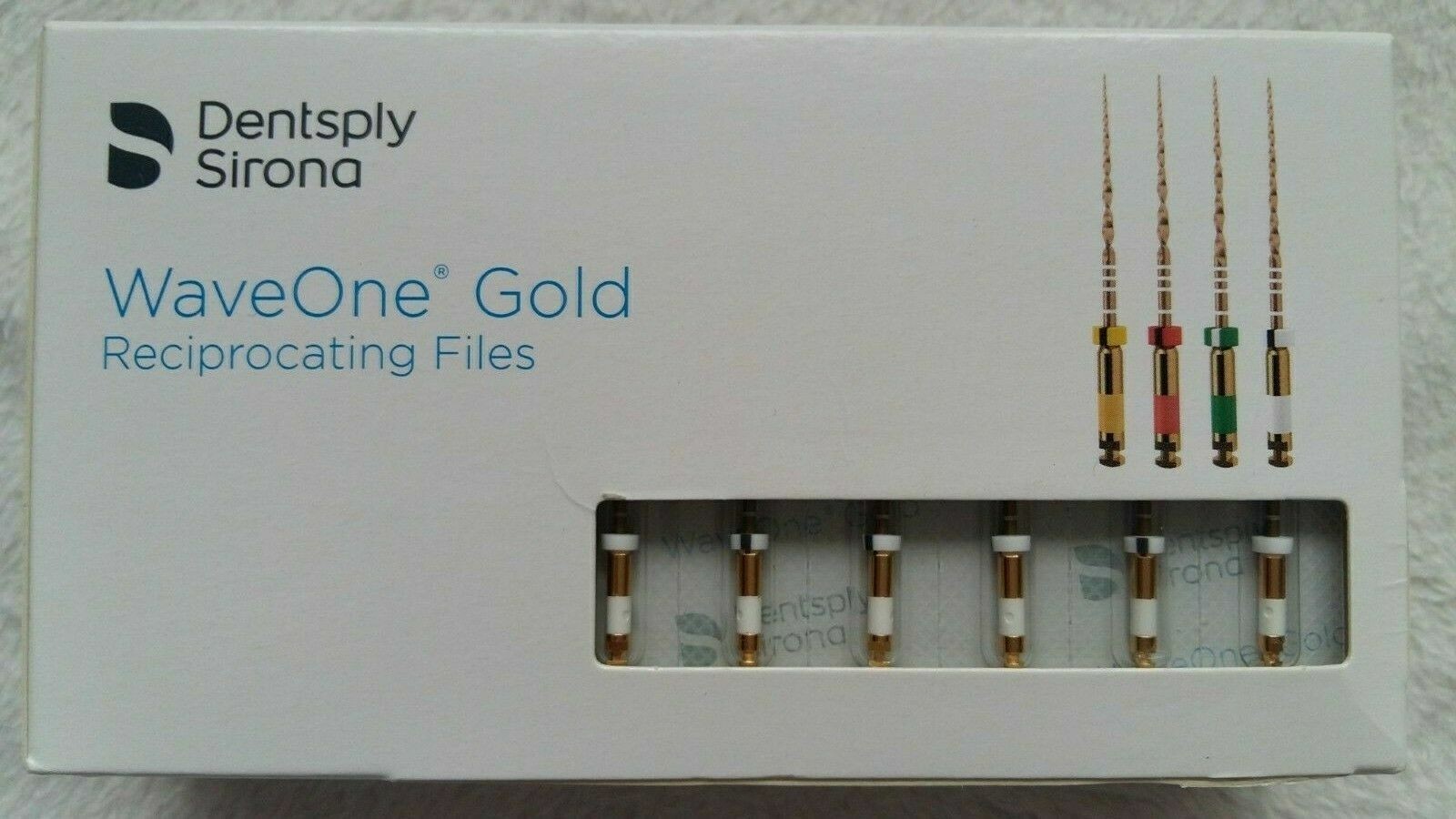 Waveone Gold Wave One Assorted 21mm Endodontic File Root Canal Dentsply 6pcs/Pk