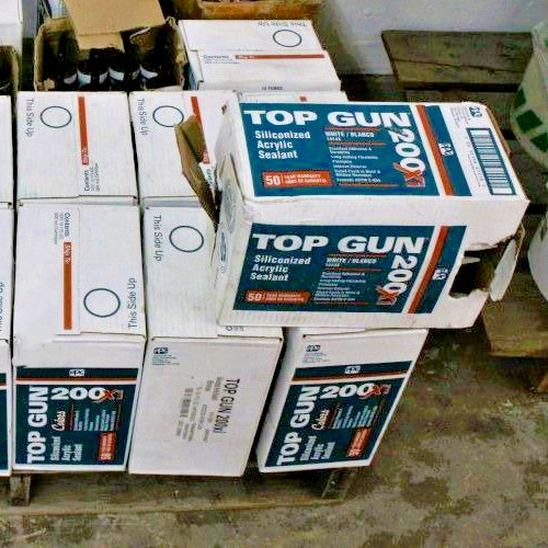 1 BOX 12 tubes Top Gun 200 Sealant All-Purpose Sealant for Both Indoor & Outdoor