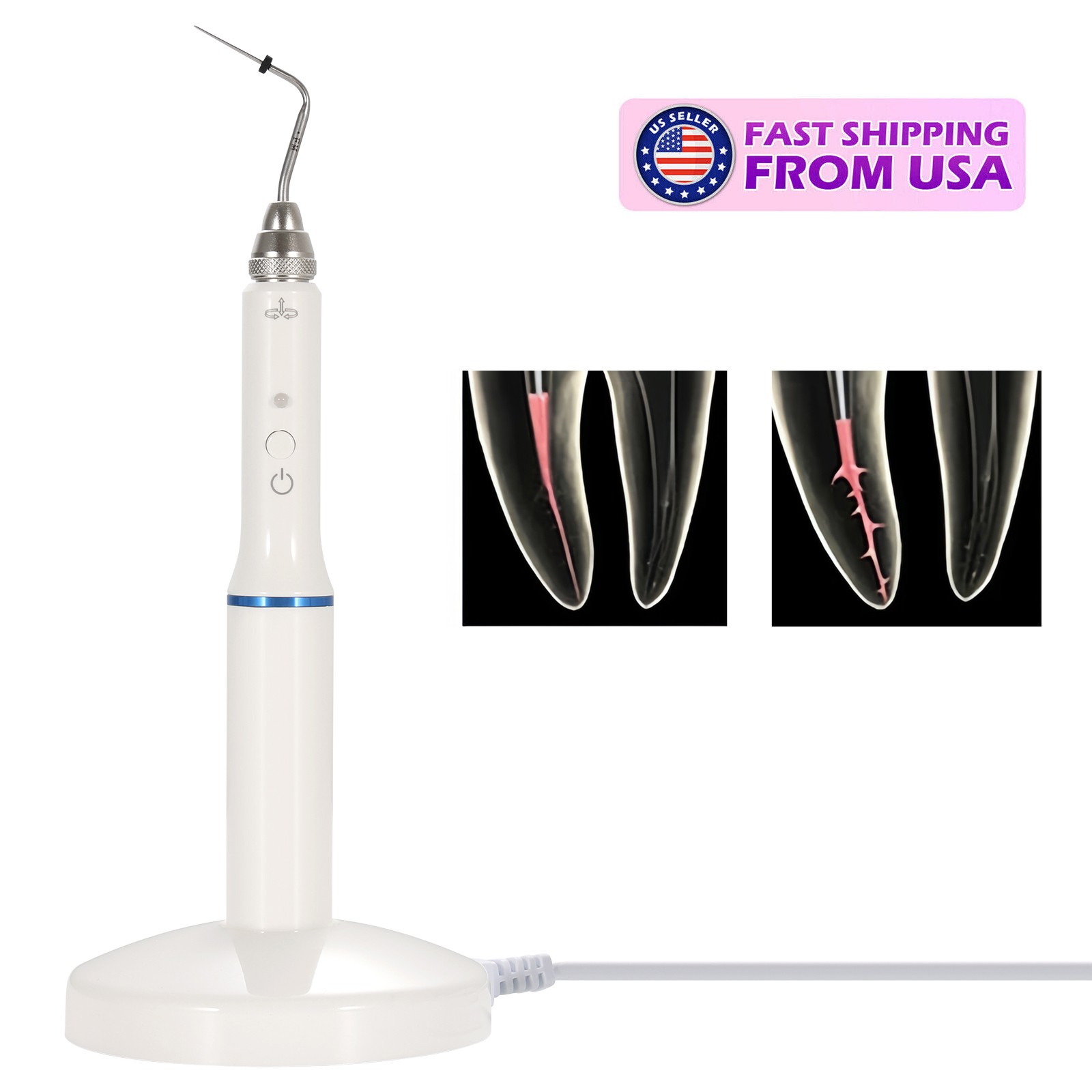 Dental Wireless Obturation System Gutta Percha Endo Heated Pen/Tooth Gum Cutter