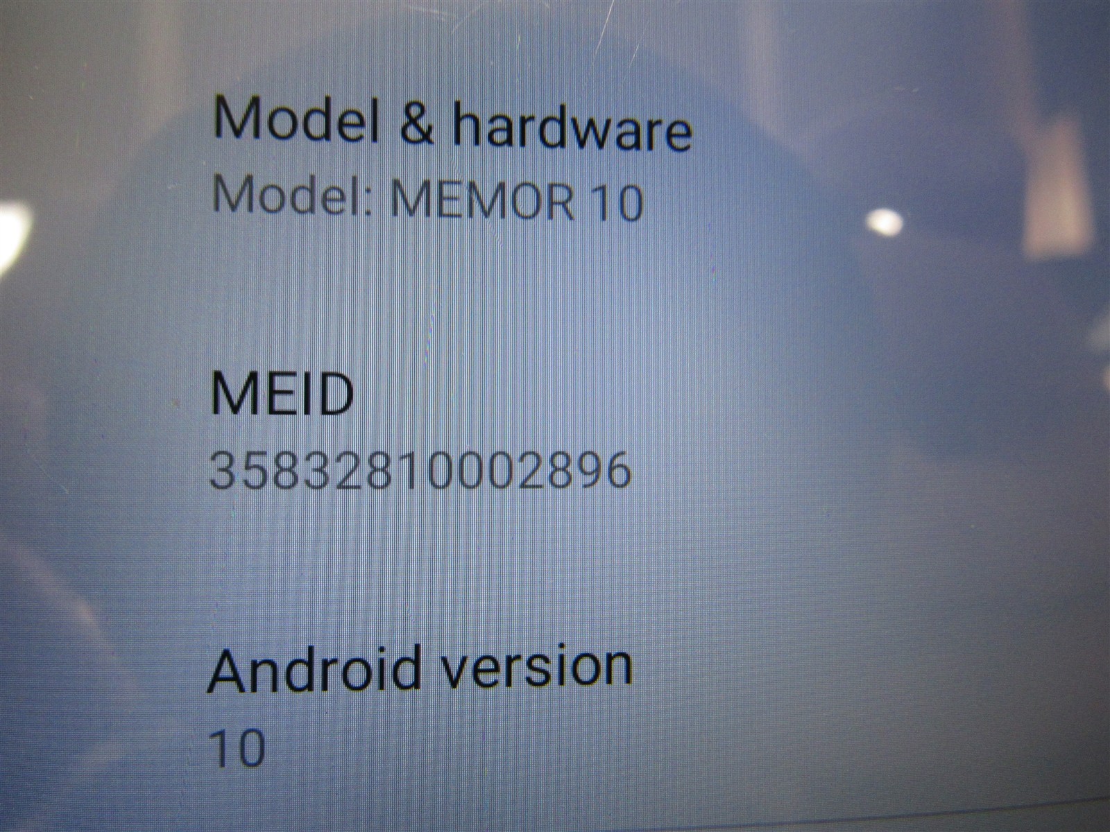 4 LOT Datalogic Memor 10 Mobile Computer 944350004 Android 10 + 9 + 8.1 +Battery