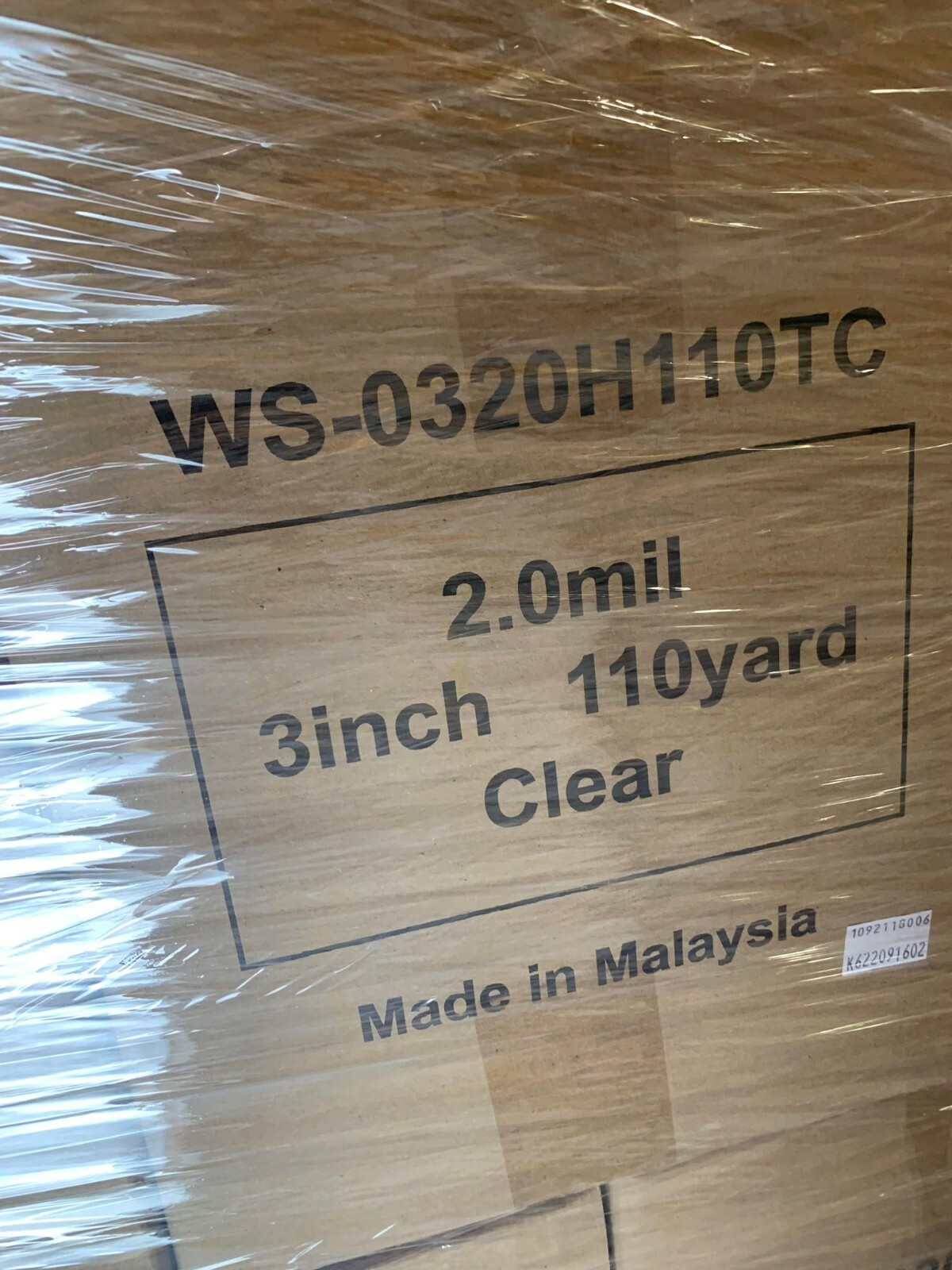 48 Rolls Clear Packing sealing Tape 3″x2ml 110 Yrd Box Shipping made in Malaysia