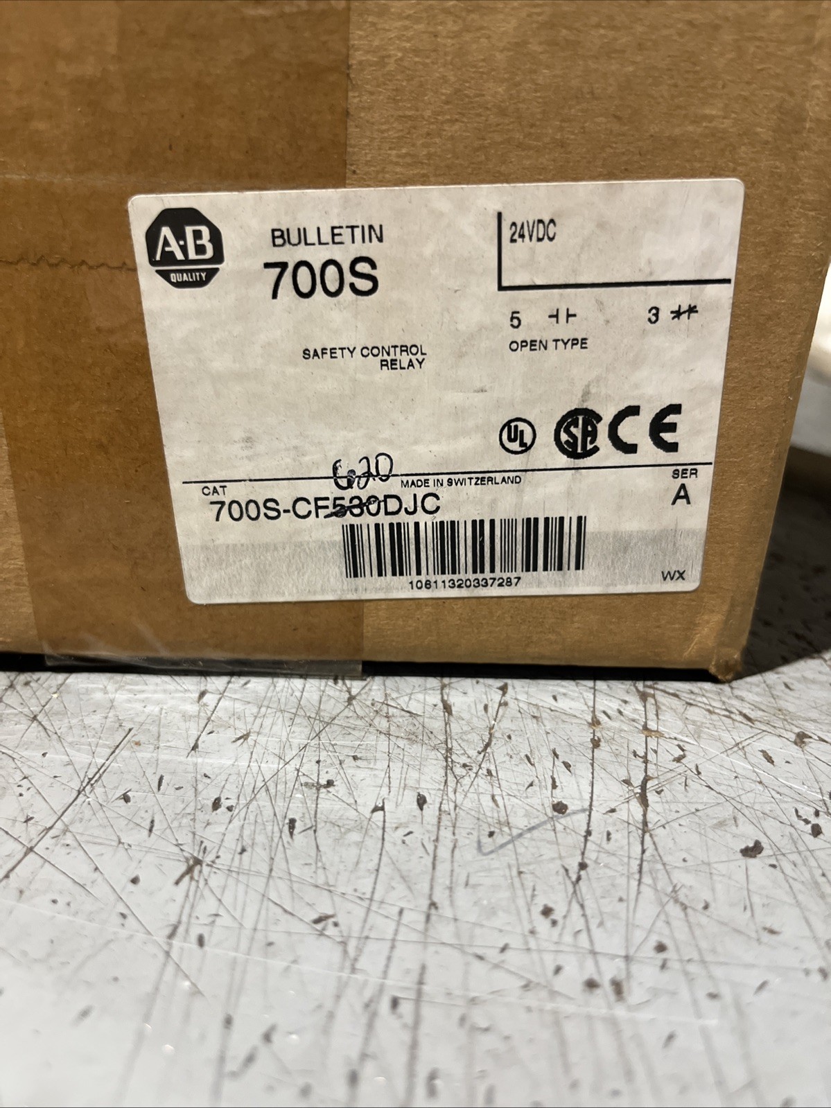 🔥Allen Bradley 700S-CF620DJC Safety Relay, New Free Shipping🇺🇸