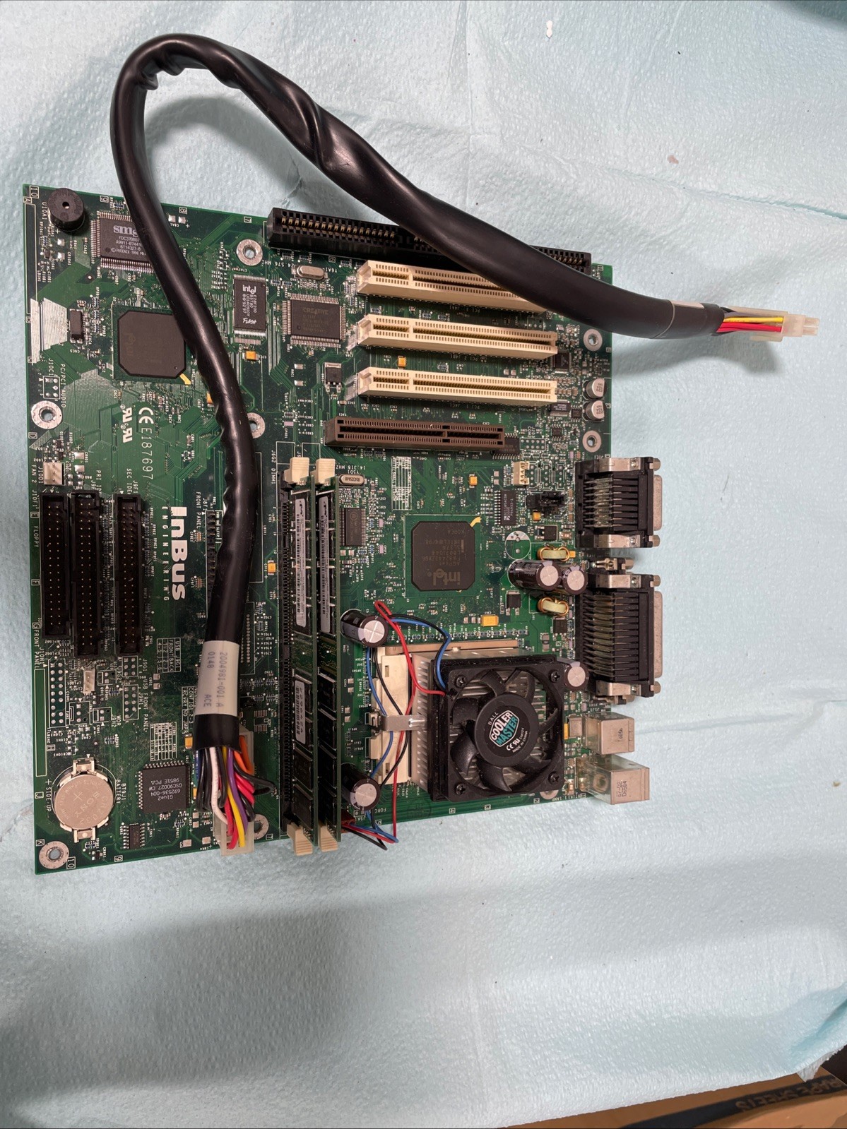 Nice, InBus Engineering E187697 MotherBoard, 60 days Warranty