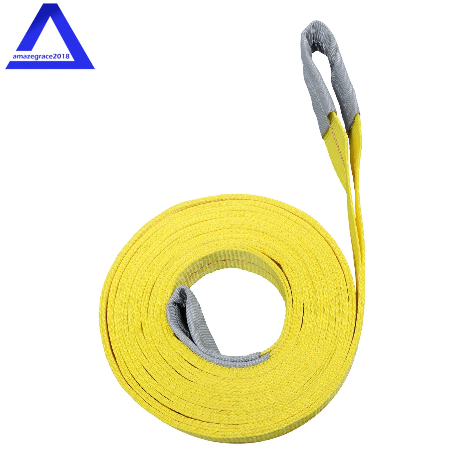 2 Pack 20′ × 2″ Lifting Sling Straps, 20ft Lifting Straps Heavy Duty 9400 lbs