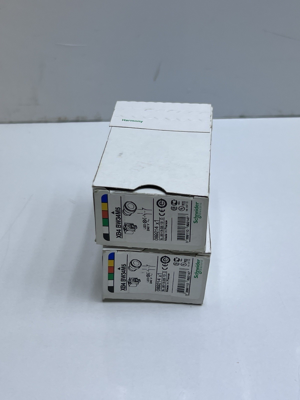 (Lot 2 Pcs) Schneider Electric XB4 BW34M5