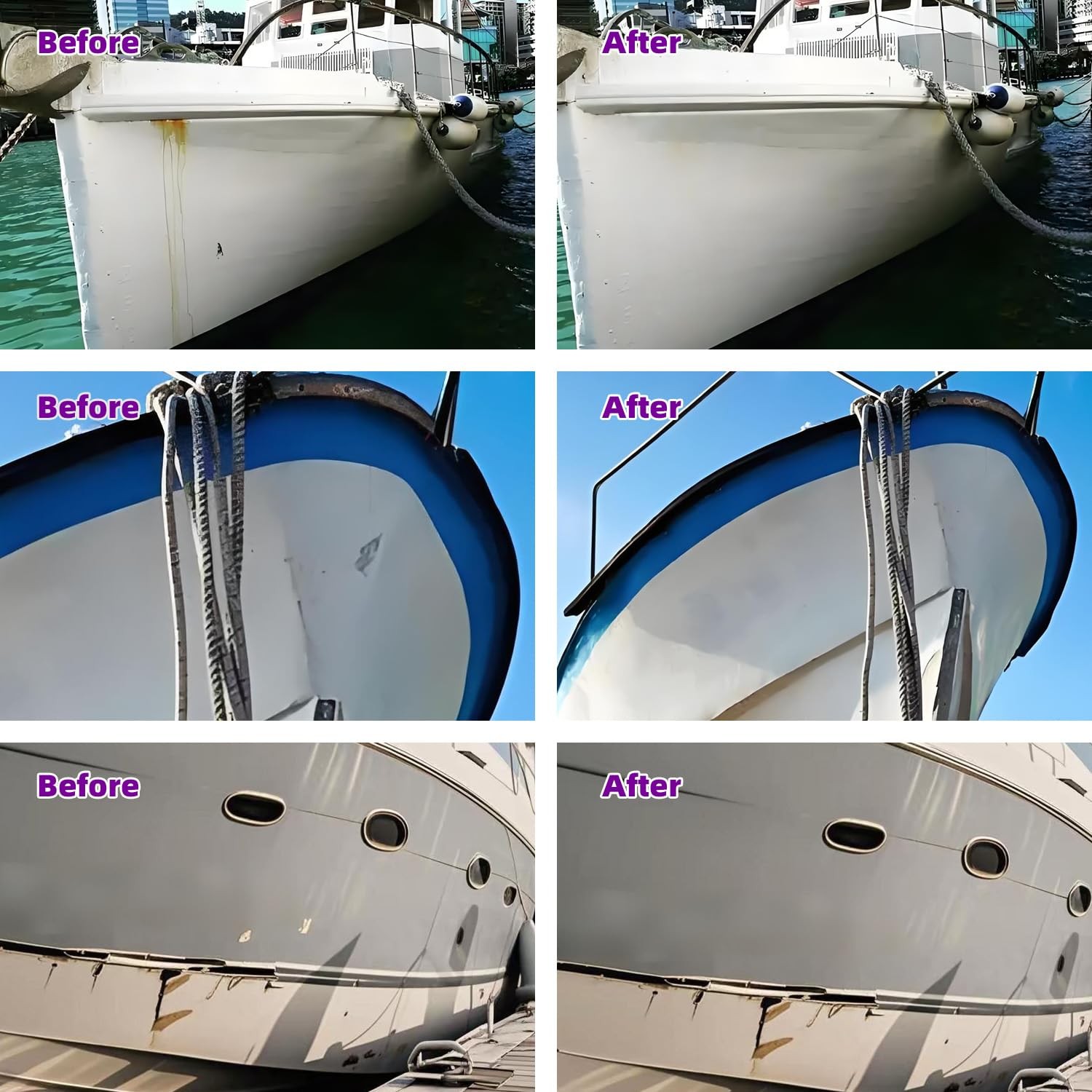 Fiberglass Boat Repair Kit Hole Crack Chip Marine Fiberglass Filler Patch