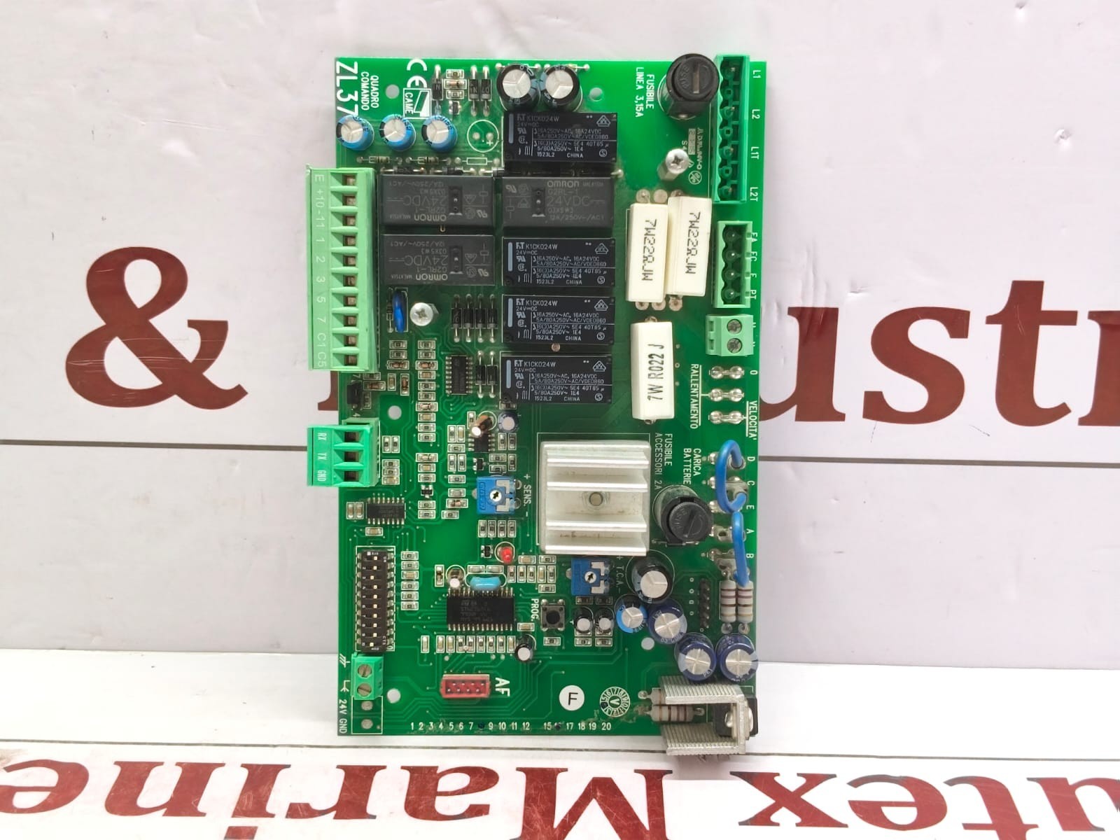 CAME ZL37 Quadro Comando Control Board for GARD4000 / GARD6000 Gate Barriers NEW