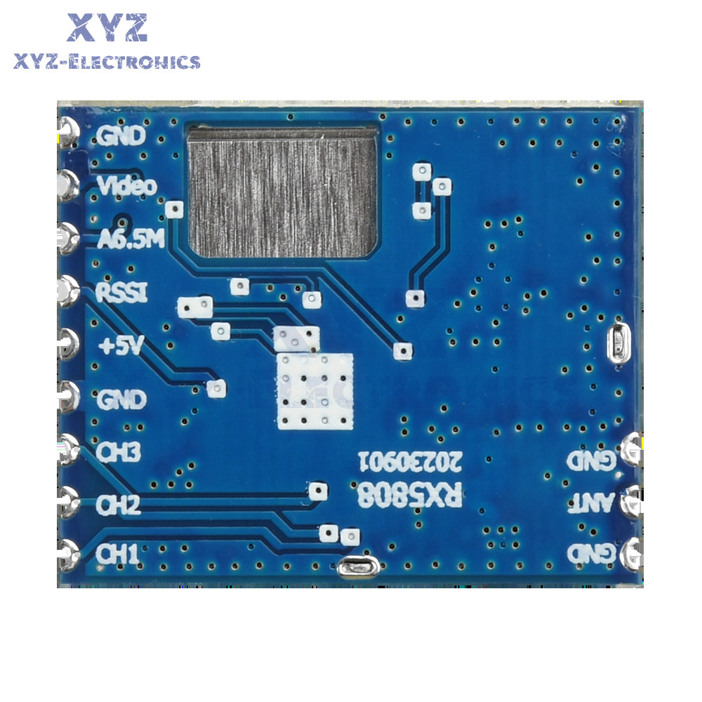 5.8G 5725~5865MHz Receiver Module RX5808 Wireless Audio Video Receiver Module