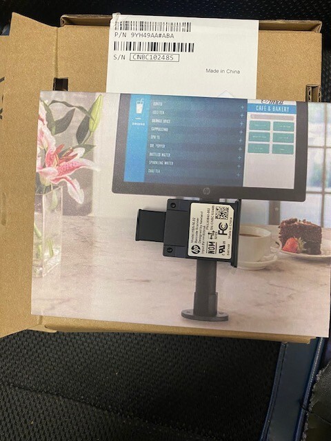 NEW HP Engage One Essential Integrated Bar Code Scanner – 9YH49AA#ABA