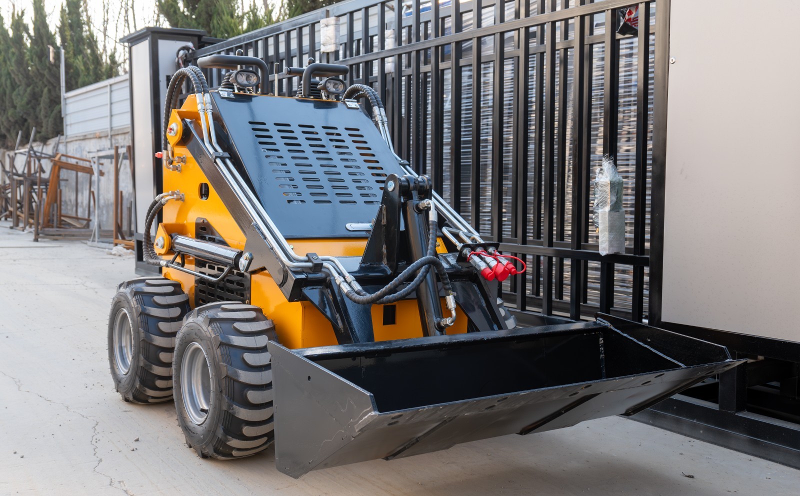 Mini Crawler Track Skid Steer Loader with EPA in Stock