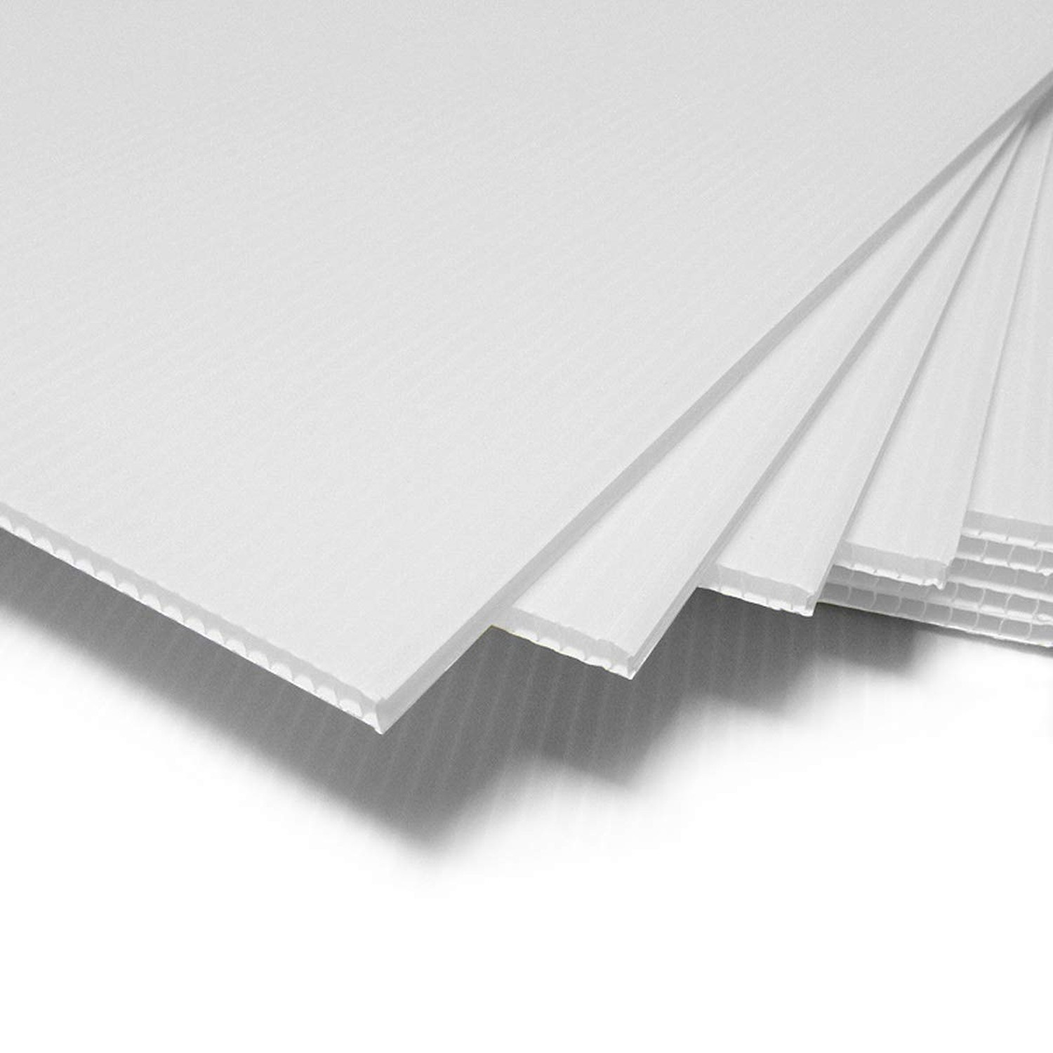 Corrugated Plastic Sheet for Indoor and Outdoor Use – 4 Mm Thick Poster Board…
