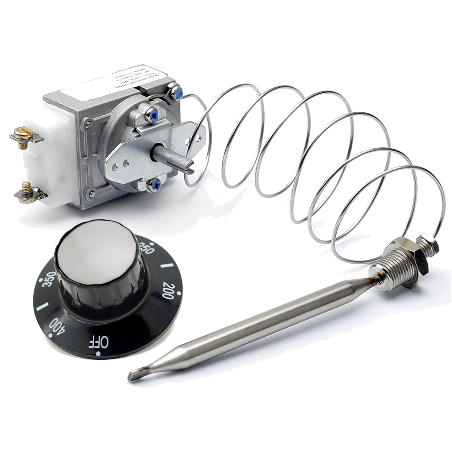 Precision Fryer Thermostat 200-400F – Stainless Steel